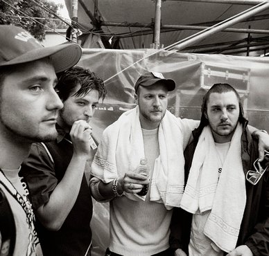 hip hop gruppe fünf sterne deluxe backstage in hamburg