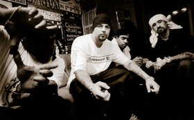 hip hop group cypress hill portrait backstage